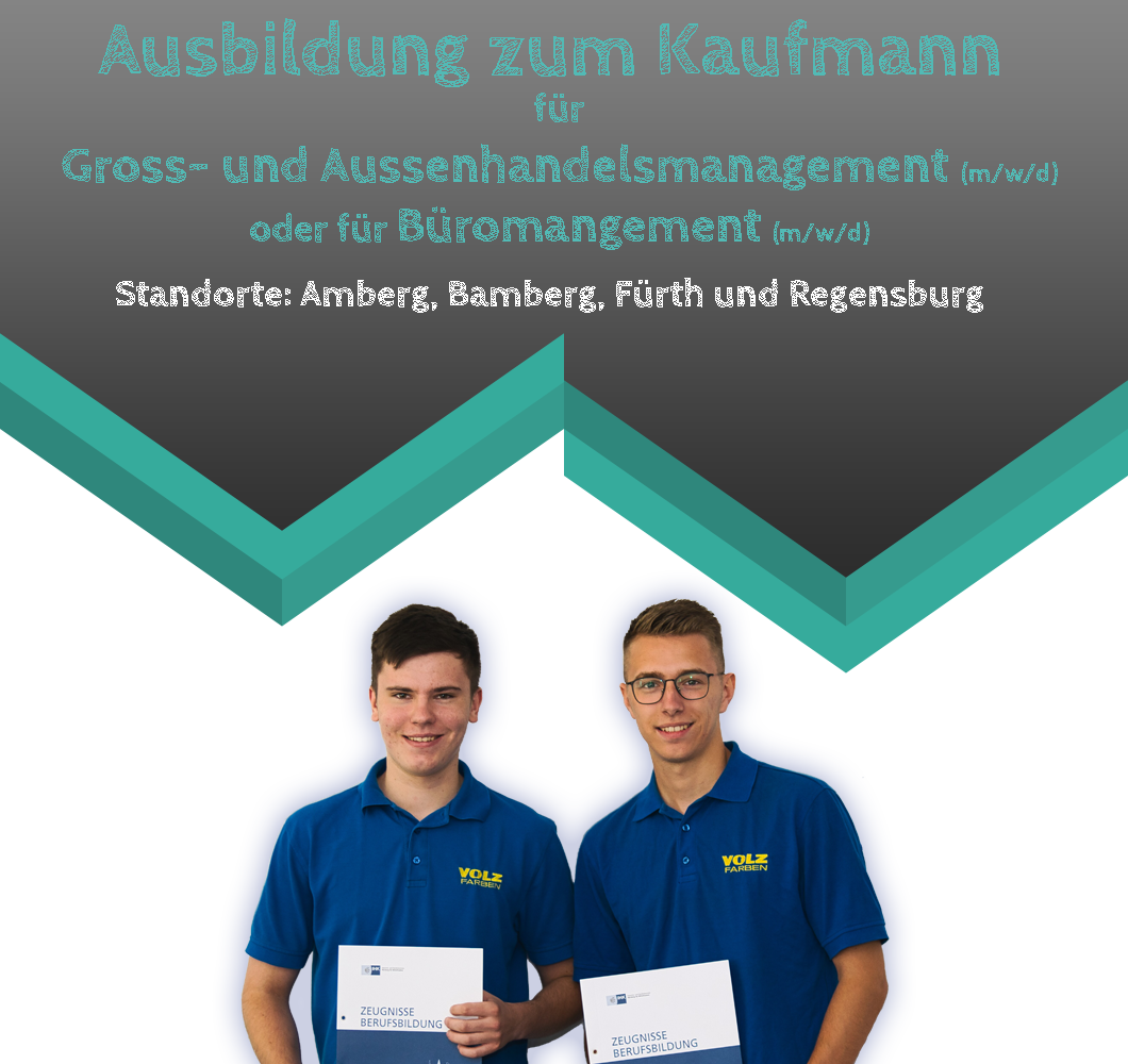 Banner Ausbildung zum Kaufmann für Gross- und Aussenhandelsmanagement oder für Büromanagement